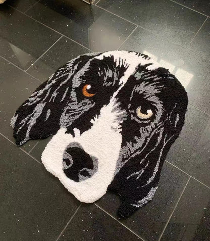 Custom Pet Portrait Rugs (Send us your pet's image)