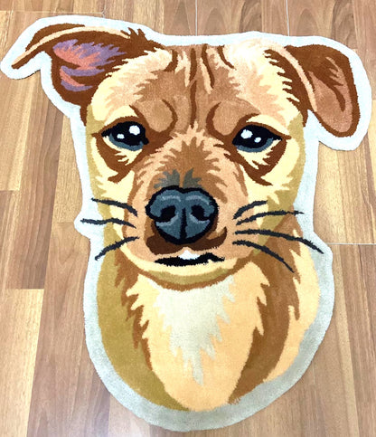 Custom Pet Portrait Rugs (Send us your pet's image)