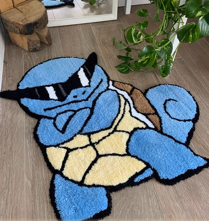 Squirtle Hand Tufted Rug