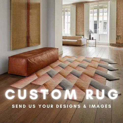 Custom Hand Tufted Statement Rugs | Any Designs, Anime, Images, Logos (Send us your design)